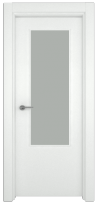 Miniatura puerta de interior lisa en aluminio Nazan 100 1VAL