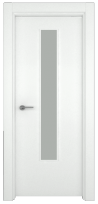 Miniatura puerta de interior lisa en aluminio Nazan 100 1VEL