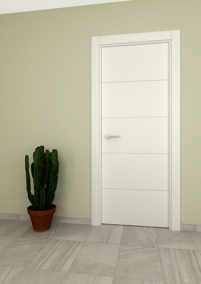 Puerta de interior incrustación en aluminio Nazan 300 4IH1 Puerta de interior incrustación en aluminio Nazan 300 4IH1