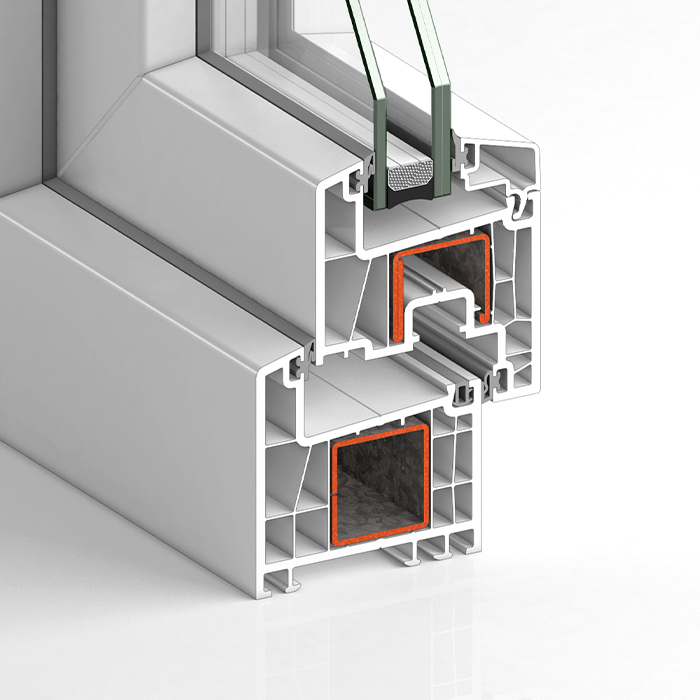 Ventana practicable PVC Domus